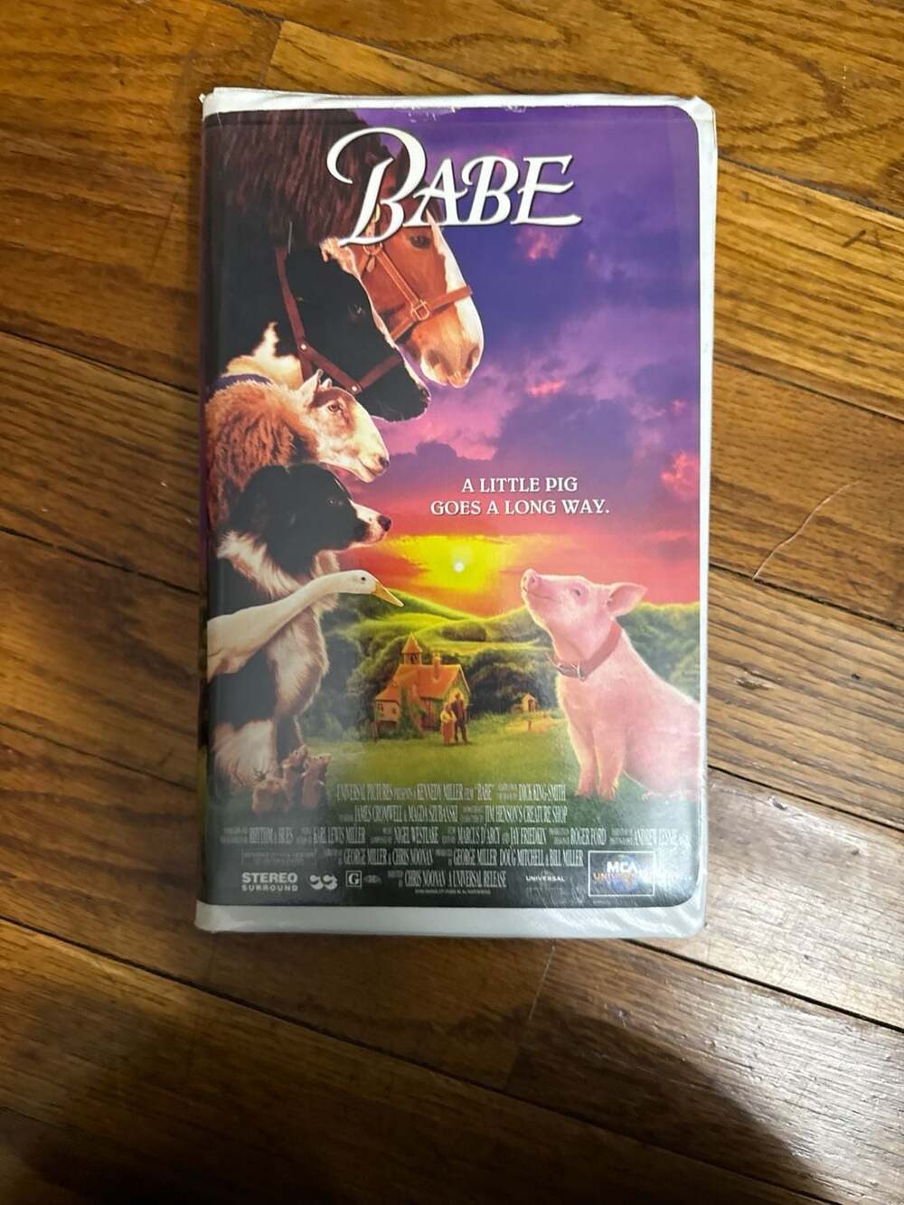 Babe (VHS, 1996) Clamshell Case Edition
